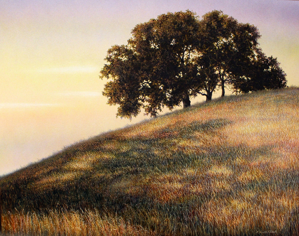 Shadows and Hues, Acrylic on Clayboard