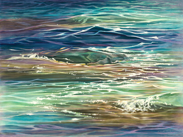 Sunlight, Acrylic on Clayboard